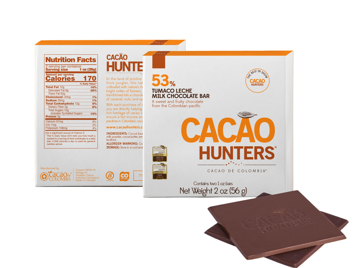 CACAO HUNTERS TUMACO MILK 53%