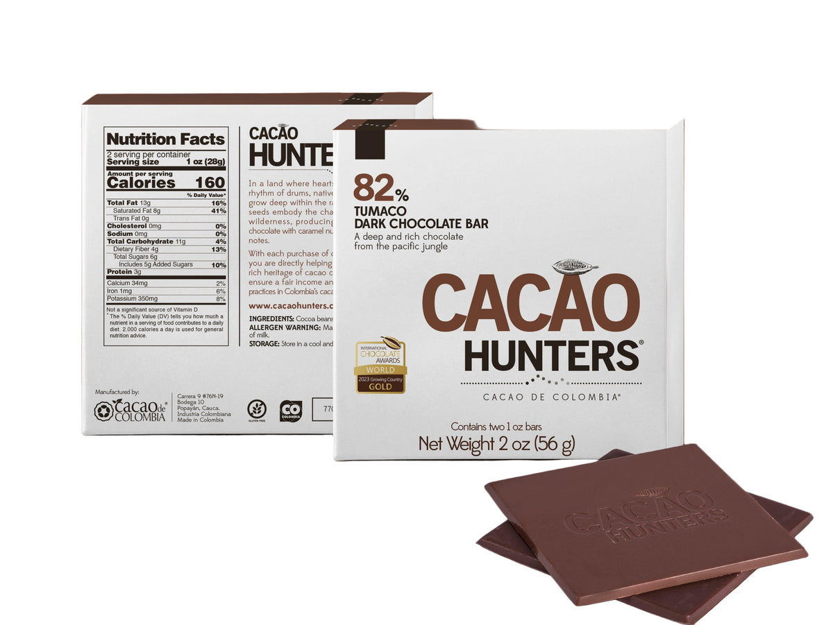 Cacao Hunters Tumaco 82%