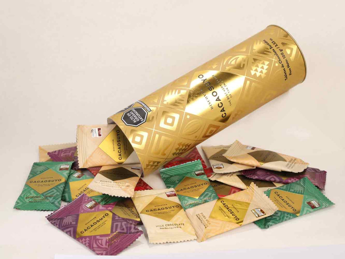 Cacaosuyo Assorted Napolitains Tube