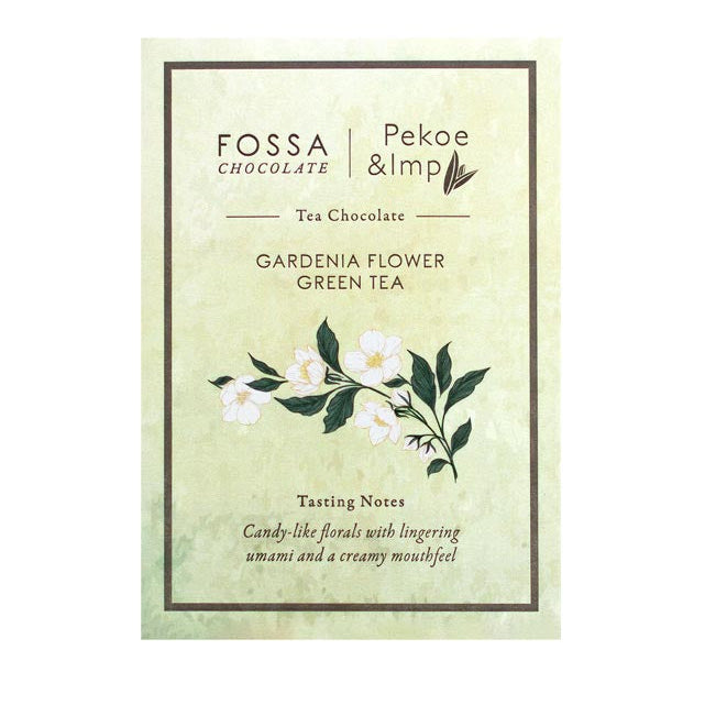 Fossa Gardenia Flower Green Tea Chocolate