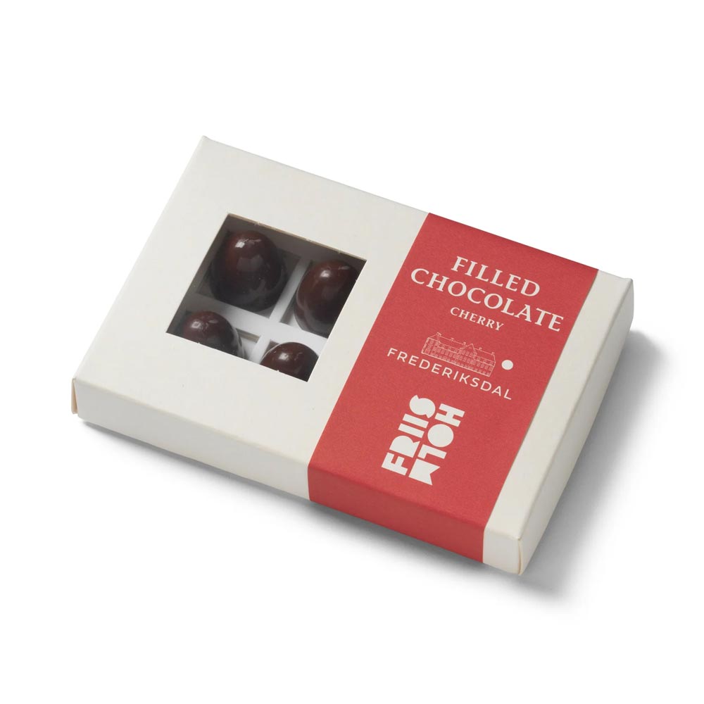 Friis Holm Filled Chocolate Frederiksdal Cherry - 8 piece box