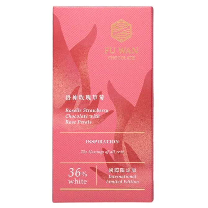 Fu Wan Roselle (Hibiscus) &amp; Strawberry with Rose Petals