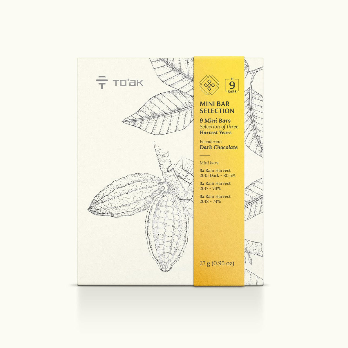 To&#39;ak Signature Harvest Selection 9 Mini Bars