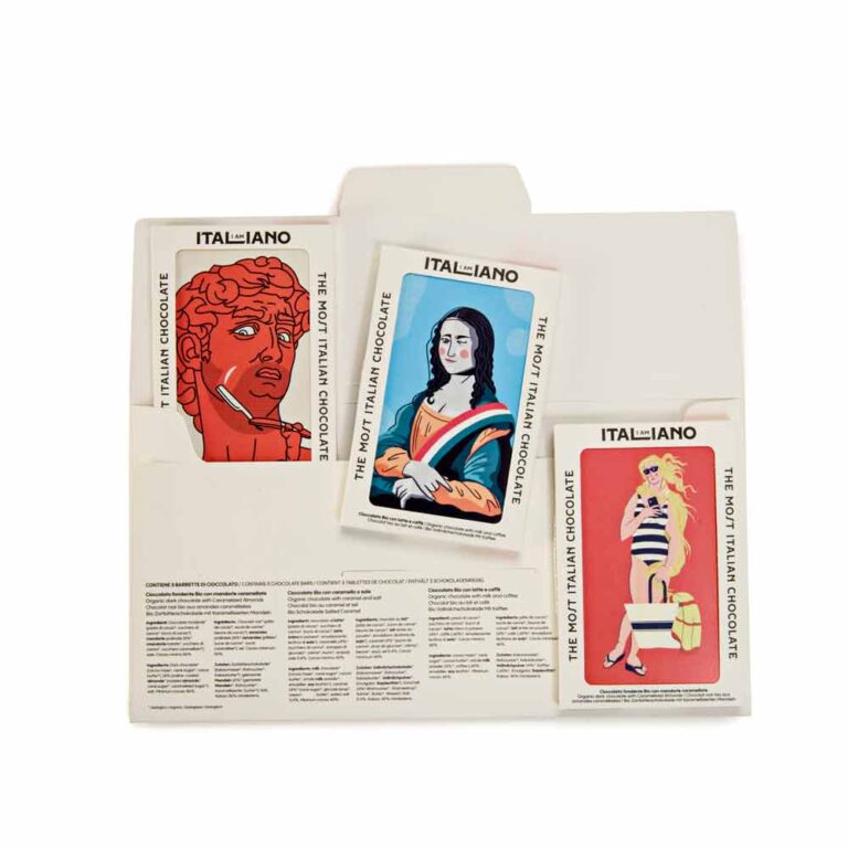 I am Italiano - 3 Bar Gift Box - Iconic Art
