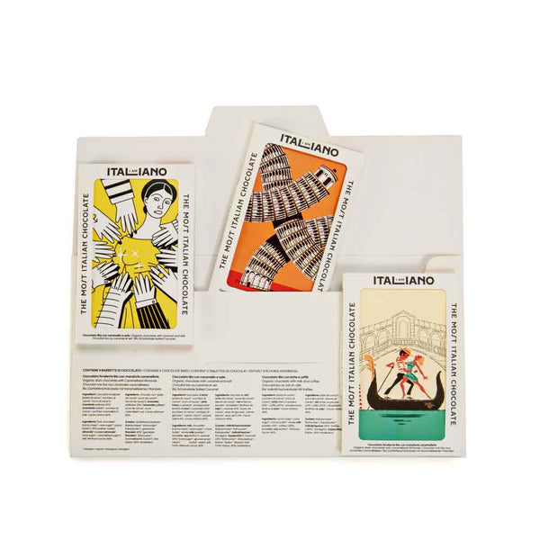 I am Italiano - 3 Bar Gift Box - Iconic Italian Destinations - Chocobar