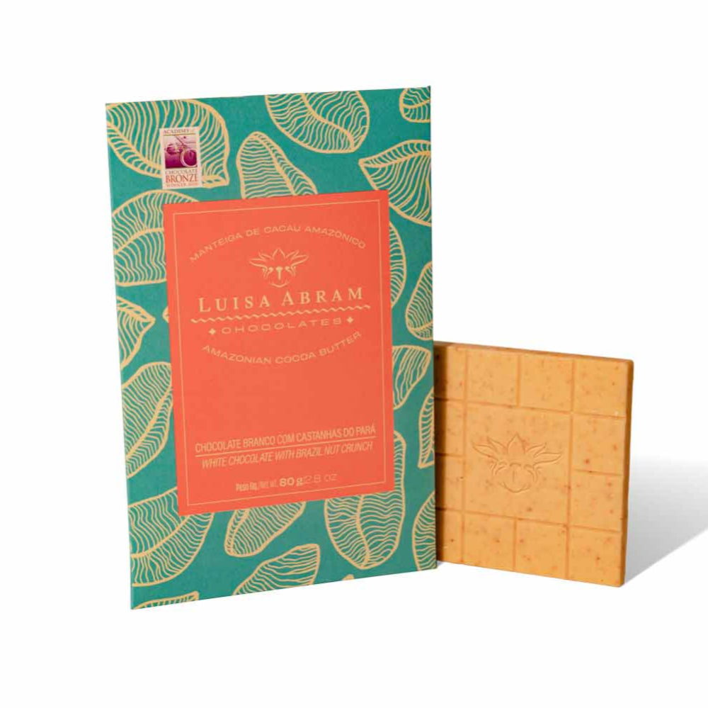 Luisa Abram White Chocolate with Brazil Nuts