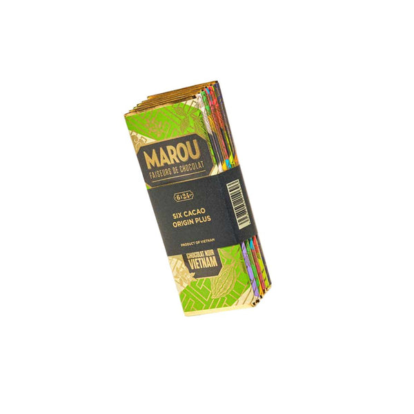 Marou 6 Piece Mini Bar Gift Set - Inclusions - Chocobar