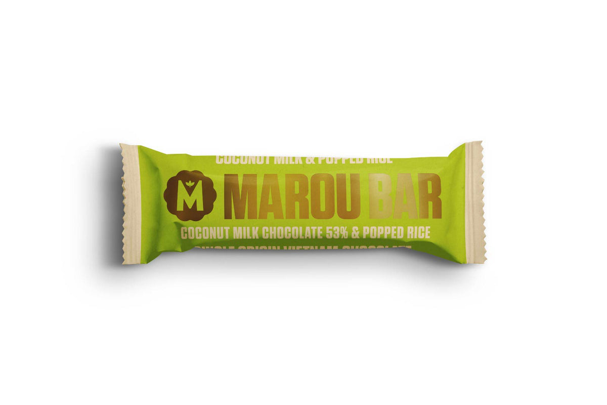 Marou Coconut Milk &amp; Popped Rice Snack Bar