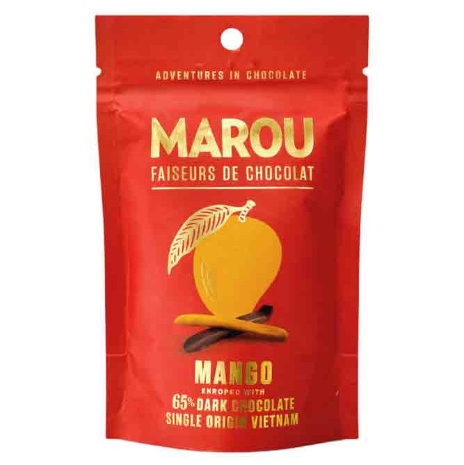 Marou mangues séchées enrobées de chocolat noir (pochette)