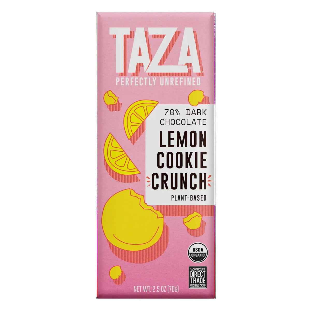 Taza Lemon Cookie Crunch 70%