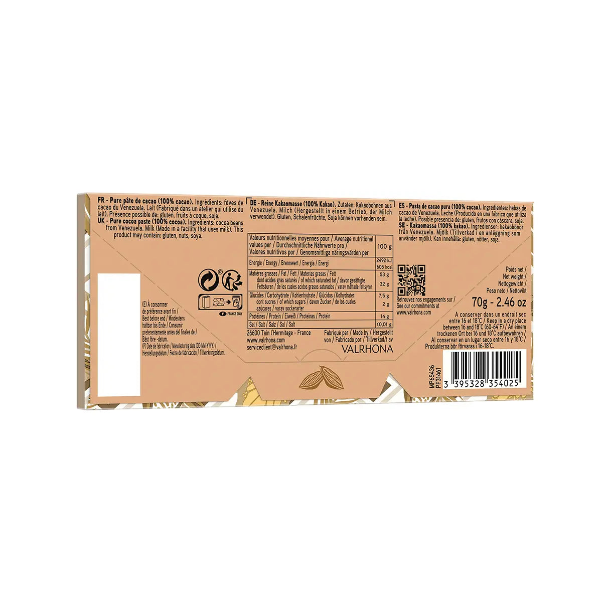 Valrhona Araguani 100% Pure Venezuela