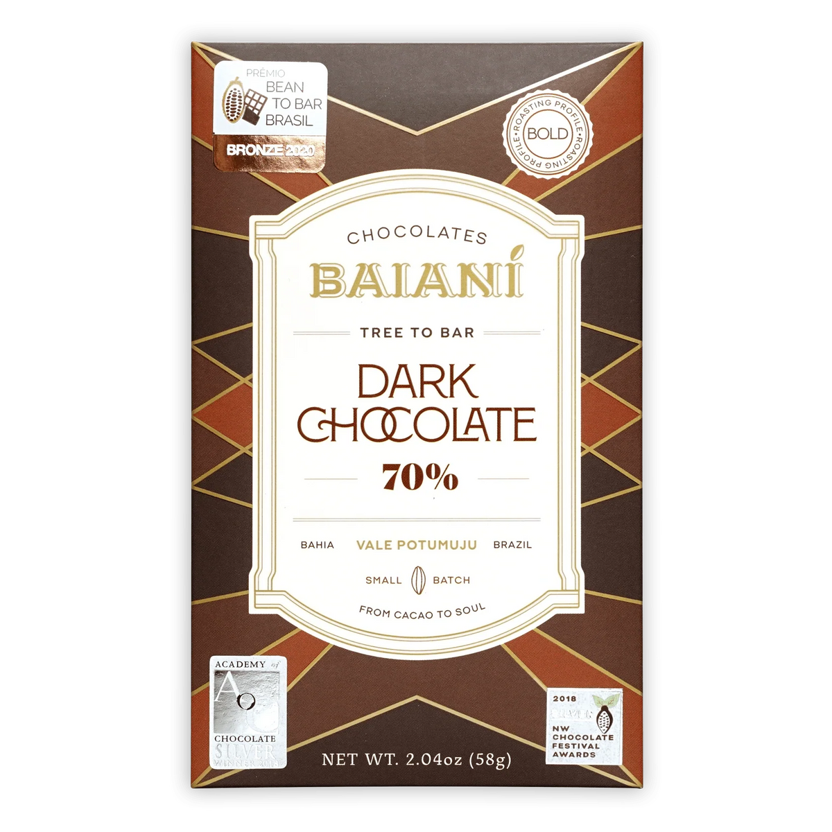 Baiani Bold Roast Trinitario 70%