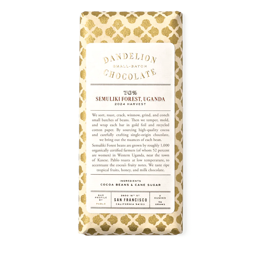 Dandelion Semuliki Forest Uganda 70%