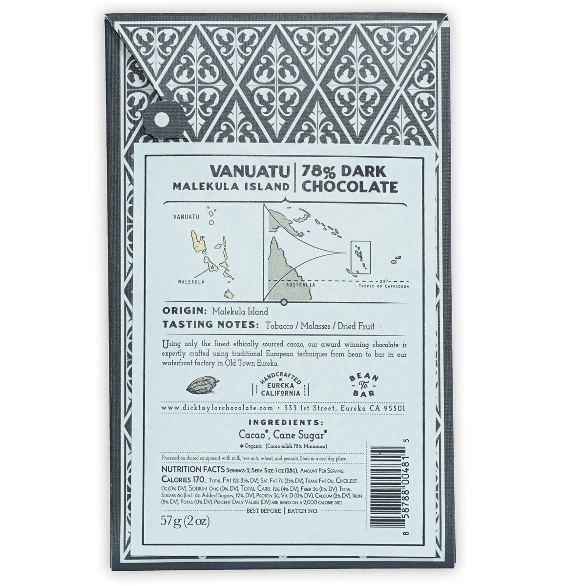 Dick Taylor Vanuatu Melekula 78% (Limited Edition)