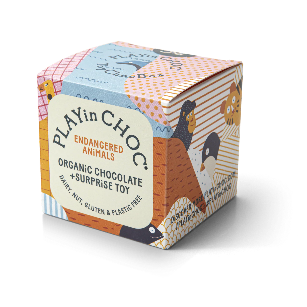 PLAYin CHOC Toy Choc Box (Endangered Animals)
