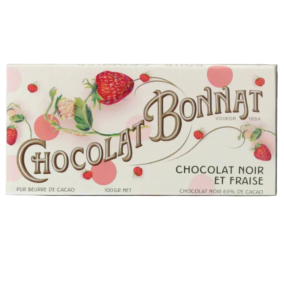 Bonnat Dark Chocolate and Strawberry