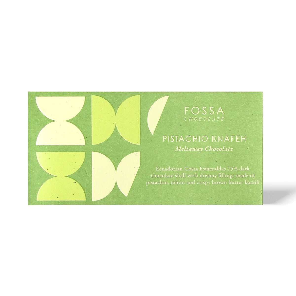 Fossa Pistachio Meltaway Knafeh Chocolate (limited release)