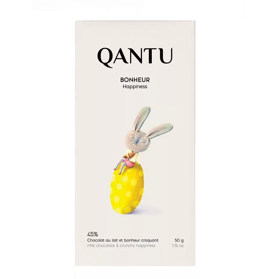 Qantu Happiness (Hazelnut &amp; Milk Chocolate)