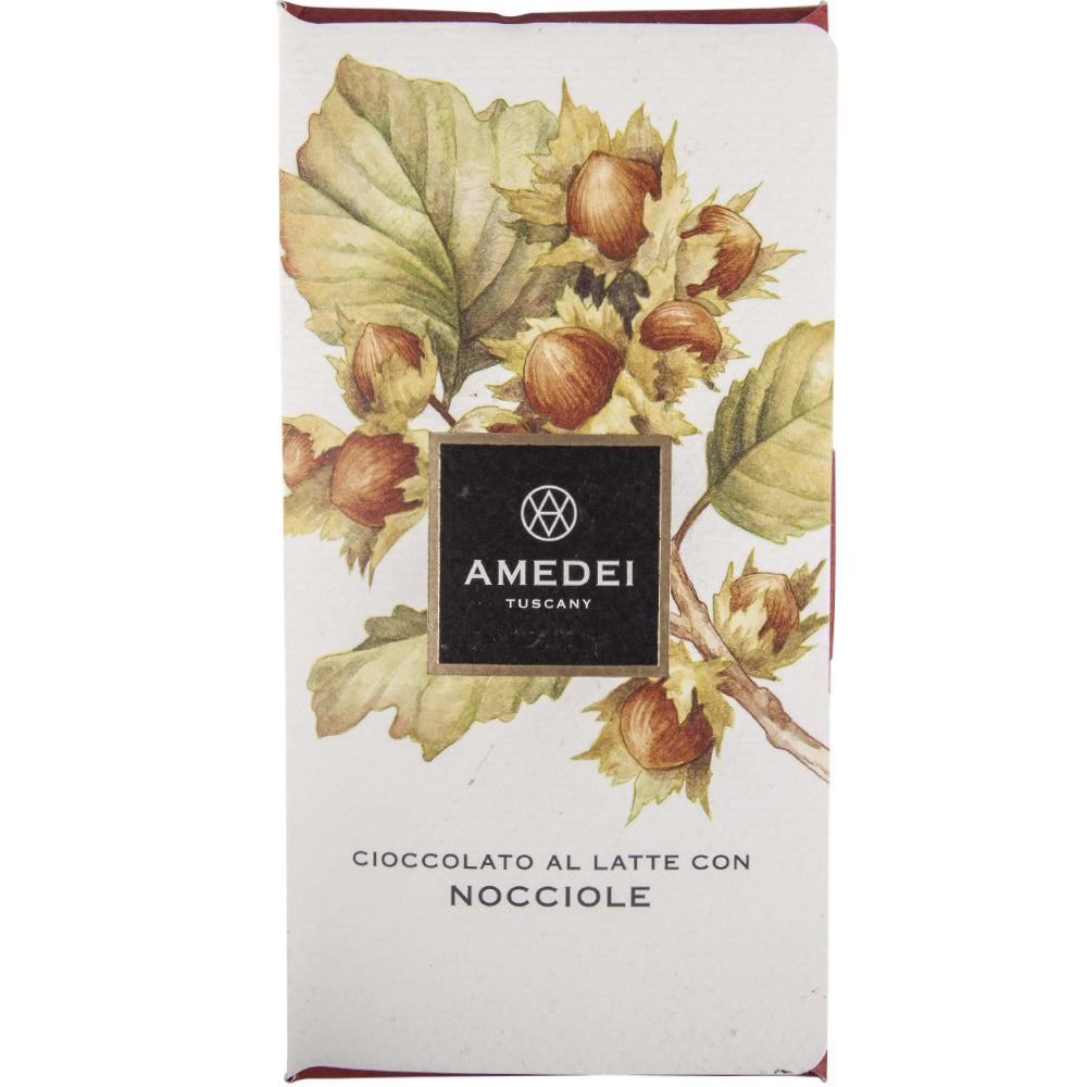 Amedei Nocciole, Milk Chocolate with Hazelnuts
