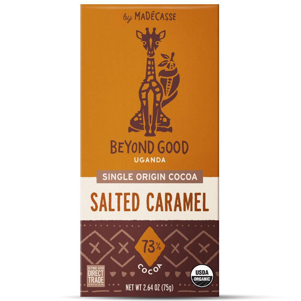 Beyond Good Uganda Salted Caramel 73 Chocobar