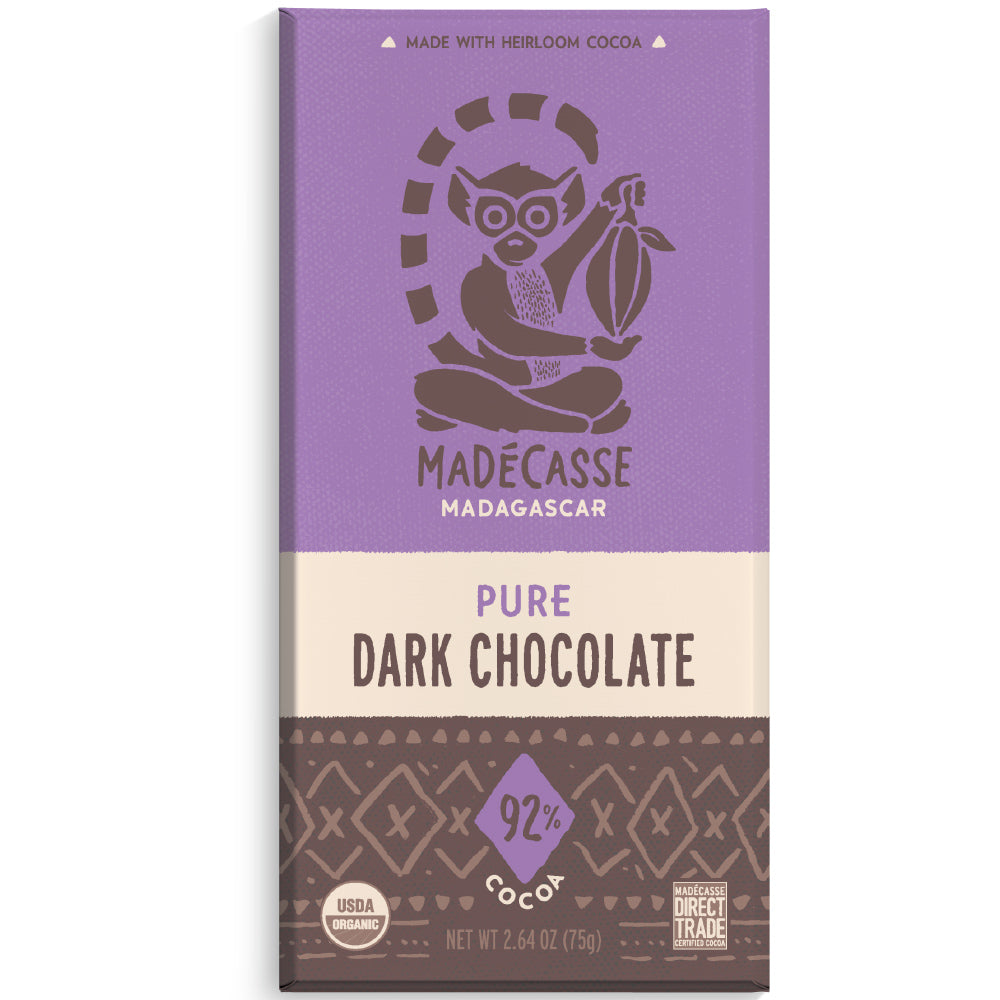 Madagascar 92% Pure Dark Chocolate