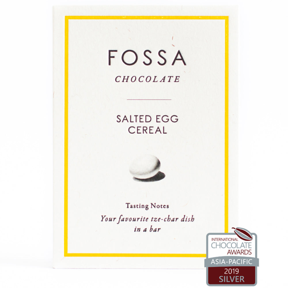 Fossa Salted Egg Cereal Blond Chocolate