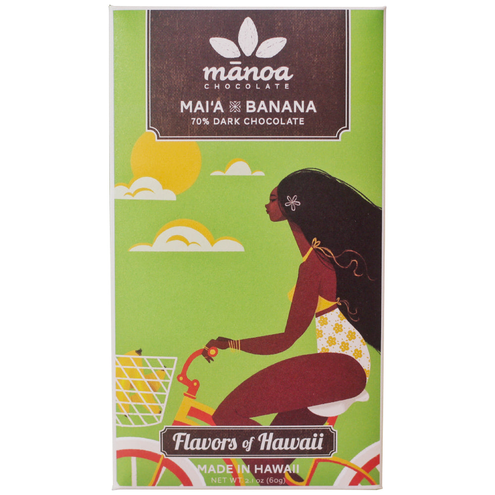 Manoa Mai&#39;a Banana &amp; Nibs 70%