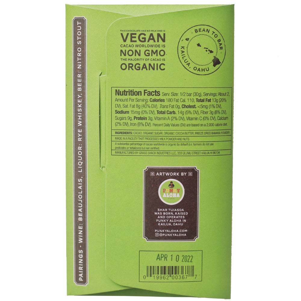 Manoa Mai&#39;a Banana &amp; Nibs 70%