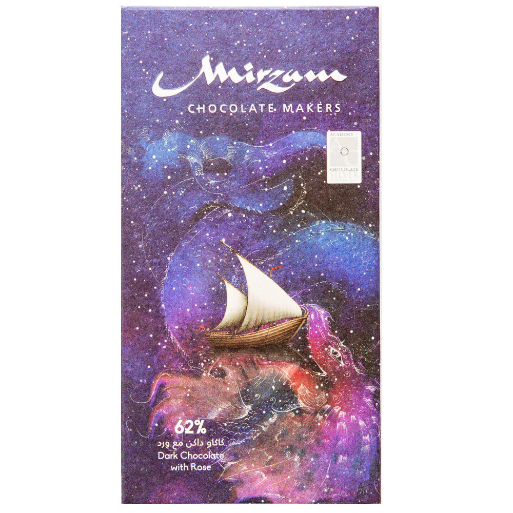Mirzam Dark Chocolate with Rose 62%