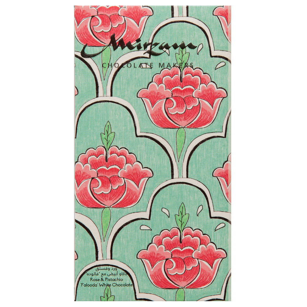 Mirzam Falooda White Chocolate with Rose &amp; Pistachio