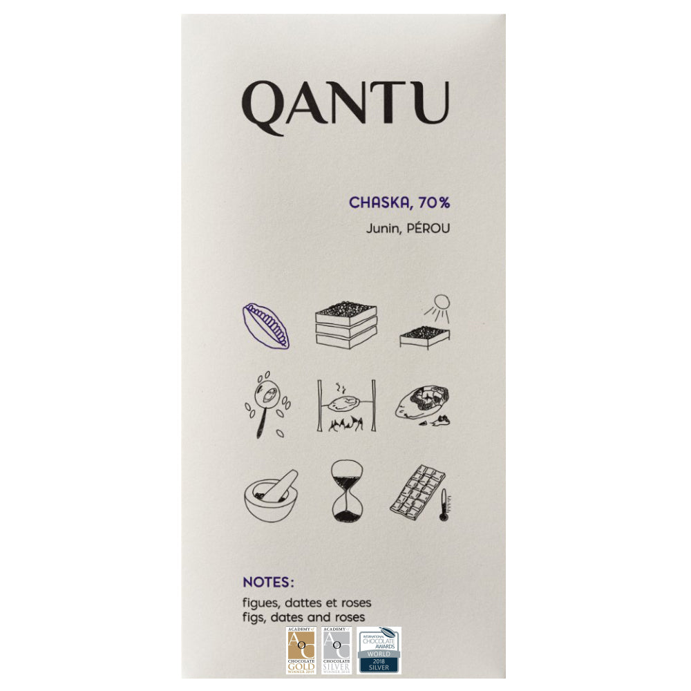 Qantu - Dark Chocolate 70%, &quot;Chaska&quot;