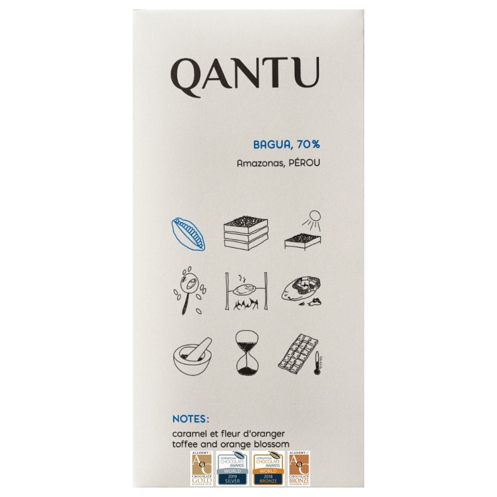 Qantu Dark Chocolate 70%, &quot;Bagua&quot;