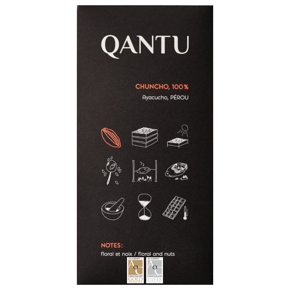Qantu Dark Chocolate 100%, &quot;Chuncho&quot;
