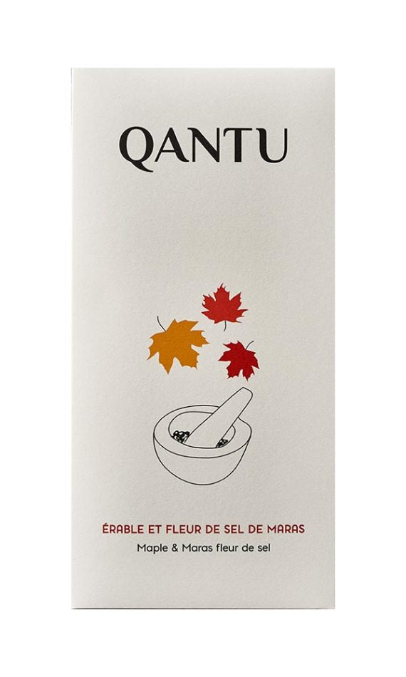 Qantu Dark Chocolate Maple &amp; Maras Fleur de Sel