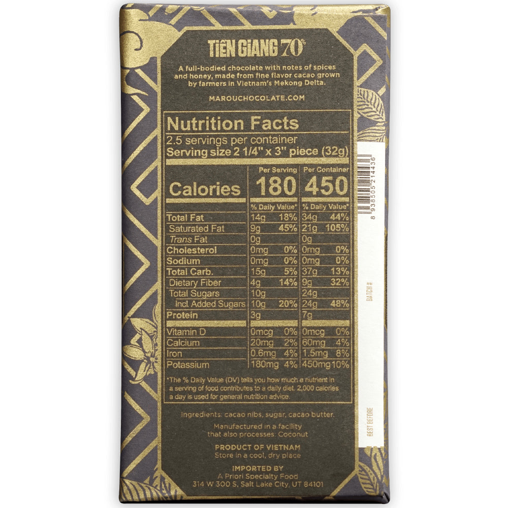 Marou Tien Giang 70%