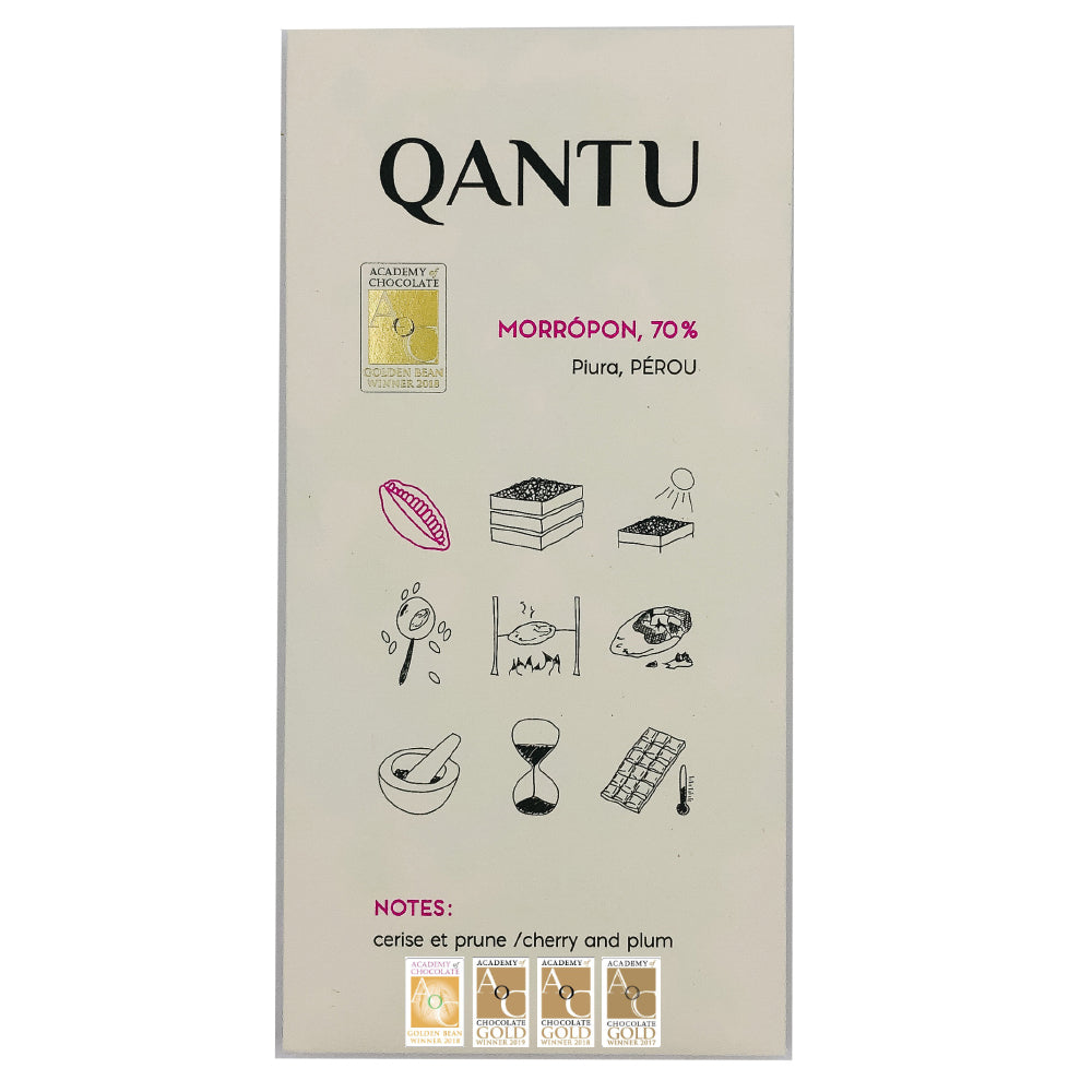 Qantu Dark Chocolate 70%, &quot;Morropon&quot;